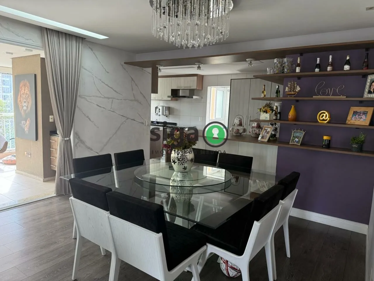 Imagem Apartamento de 168m2 à venda com 3 quartos e 3 vagas na Vila Andrade