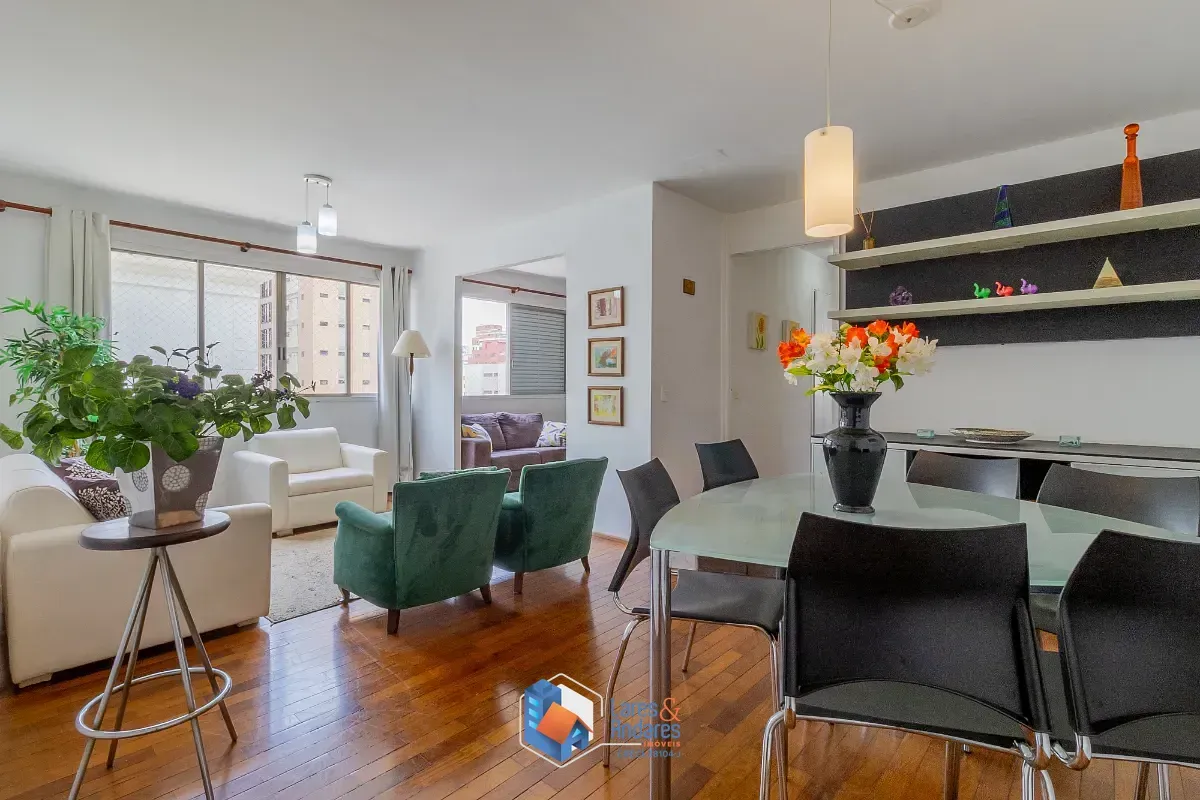 Foto do imóvel Apartamento para venda em Indianópolis com 3 quartos, sendo 1 suíte, 93m² em Avenida Rouxinol