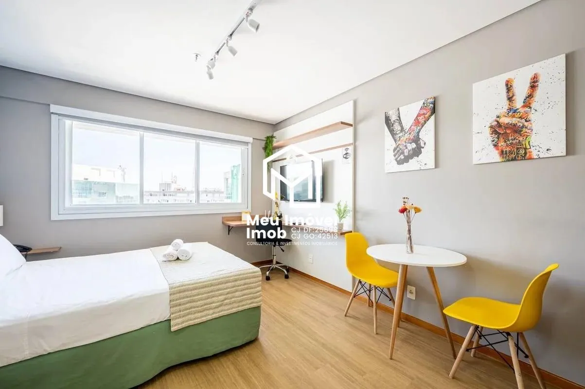 Imagem Flat no SHN 1 Quarto 1 Suíte 1 Vaga 21m² Asa Norte/DF