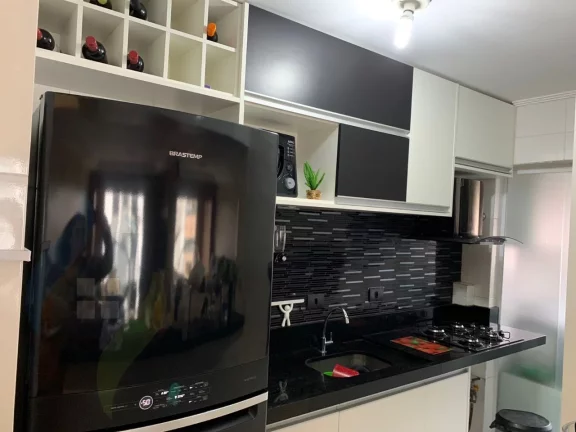 Imagem Apartamento de 2 dormitórios, 1 banheiro, 1 vagas, com 55m² em Rude Ramos, São Bernardo do Campo