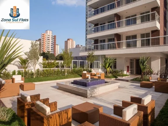 Imagem Apartamento à Venda Na Vila Olímpia Com 1 Suíte, Varanda e 1 Vaga