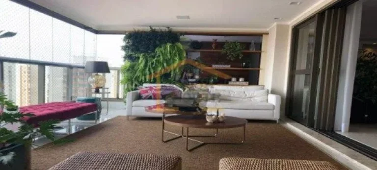 Imagem Apartamento amplo e sofisticado apartamento de 250m² com 4 dormitórios, sendo 3 suites, 5 banheiro...