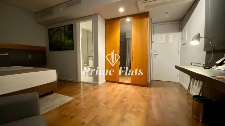 Imagem Flat disponível para venda no Hotel Slaviero Essential Moema, com 26m², 1 dormitório e 1 vaga