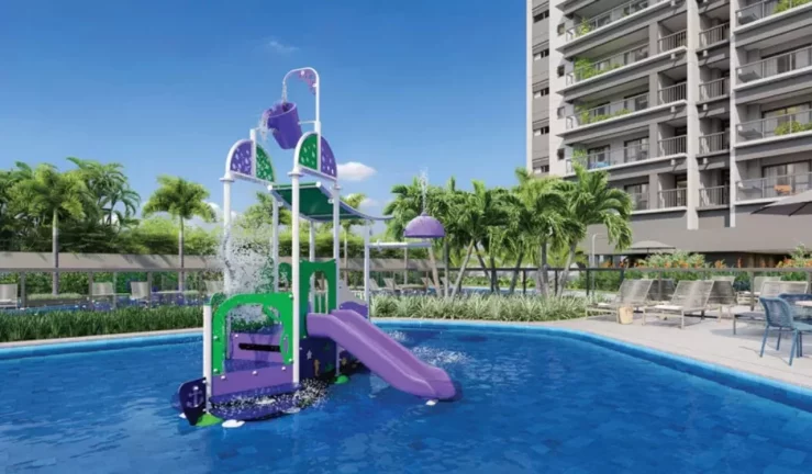 Imagem BLUE MARINE HOME RESORT - Studio de 25m², ótima localização, a 300?m da estação São Judas do metrô!