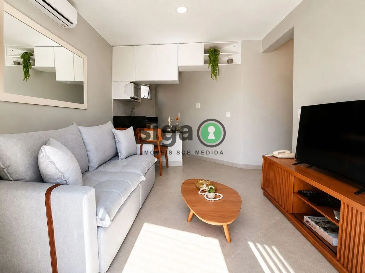 Imagem Apartamento de 1 quarto, 41 m², aluguel por R$ 6.500/mês - Paraíso - São Paulo/SP