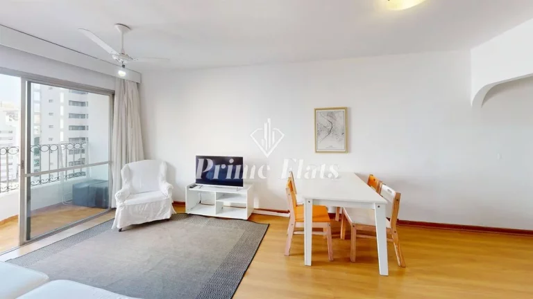 Imagem Flat disponível locação no Saint Thomas Residence Service no Jardim Paulista, com 50m², 2 dormitórios e 1 vaga