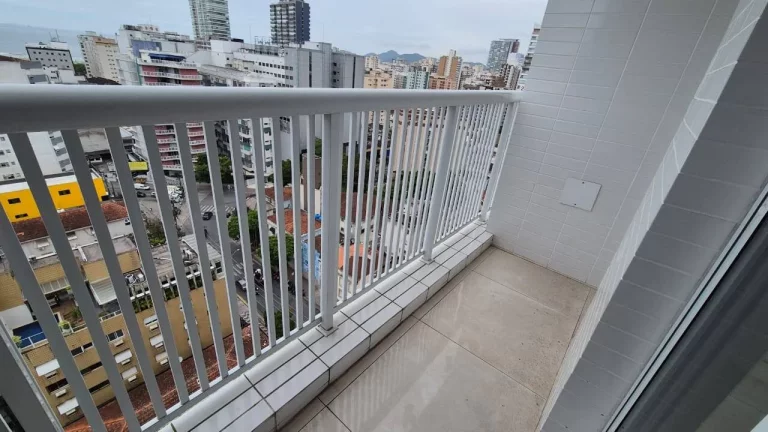Imagem Excelente Apartamento de 74,46m2 com Vista Mar- Gonzaga
