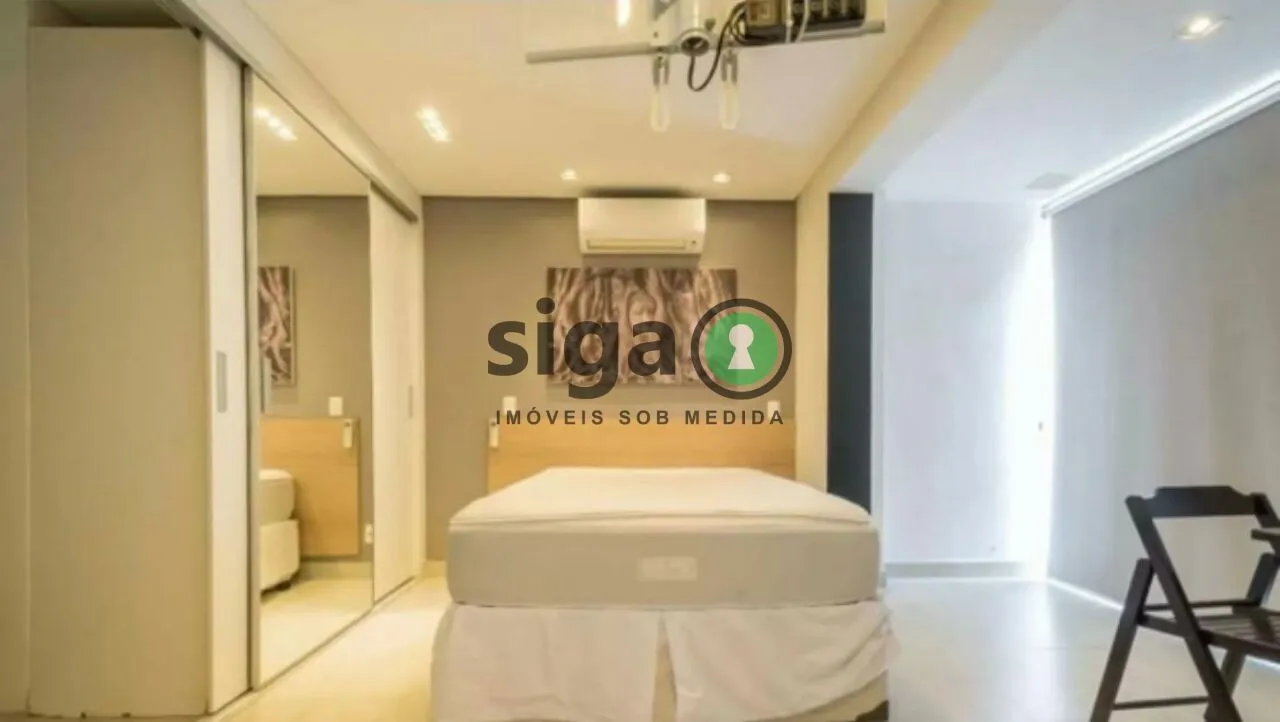Imagem Excelente apto com 35m², 1 quarto ,1 banheiro e 1 vaga para Locação MOBILIADO, no Brooklin