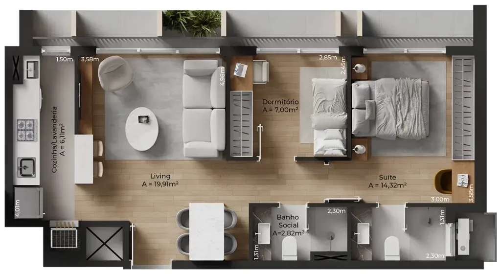 Imagem Ybá Orla Residences