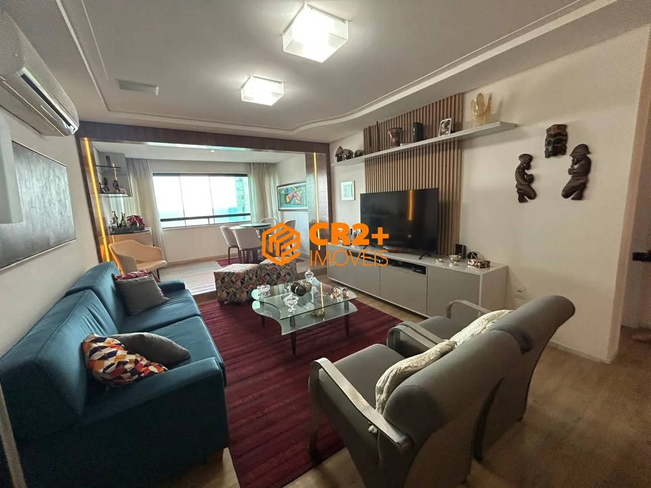 Imagem Vendo apartamento com vista livre para o mar com 3 suítes -118m²