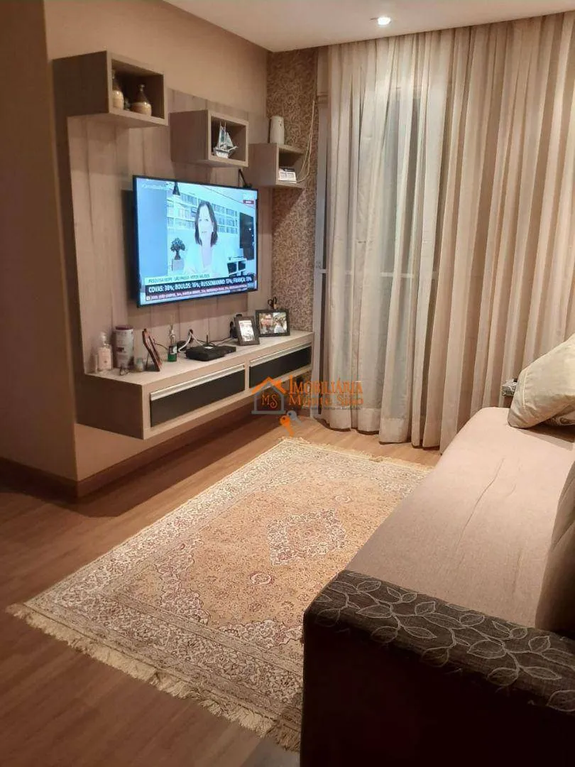 Foto do imóvel Apartamento com 3 dormitórios à venda, 65 m² por R$ 545.000,00 - Ponte Grande - Guarulhos/SP