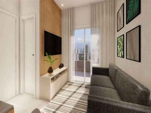 Imagem APARTAMENTO MIRIM COM 2 DORMITÓRIOS 1 VAGA!!!