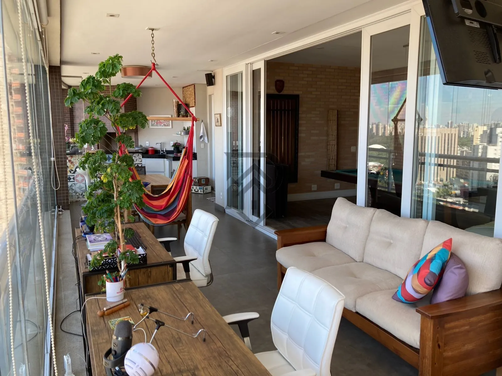 Imagem Apartamento Park One Ibirapuera andar alto visita livre porteira fechada