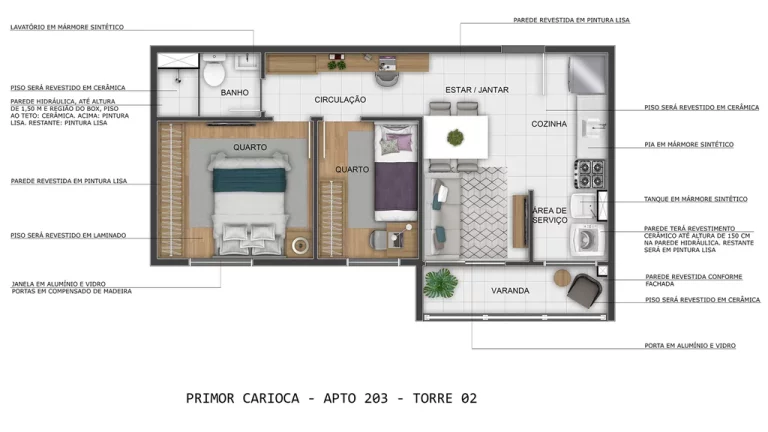 Imagem APARTAMENTO RESIDENCIAL em Rio de Janeiro - RJ, Del Castilho
