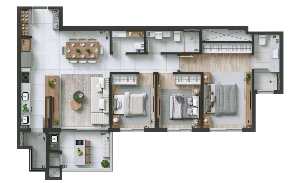 Imagem APARTAMENTO RESIDENCIAL em Curitiba - PR, Ahú