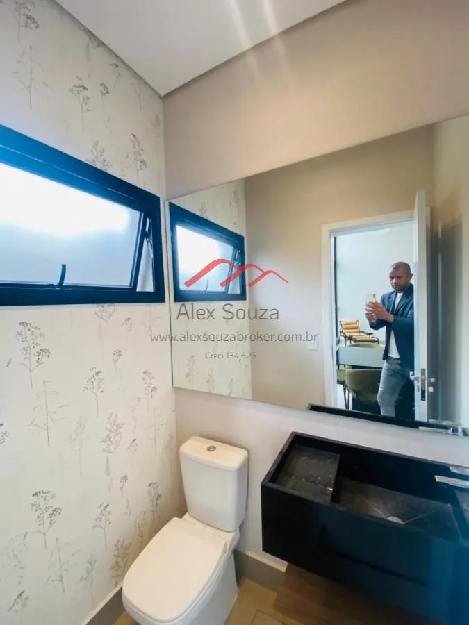 Imagem Casa em Condomínio para Venda em Campinas, Swiss Park, 3 dormitórios, 3 suítes, 5 banheiros, 4 vagas