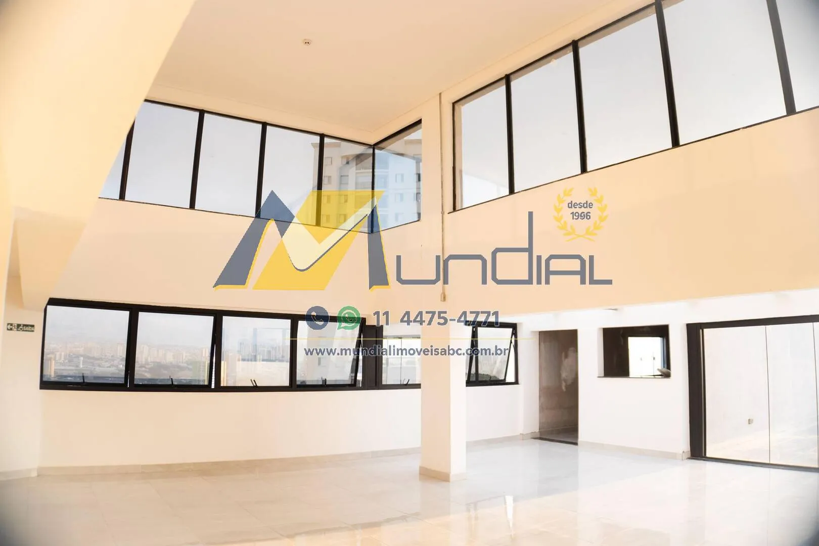 Imagem Rooftop corporativo exclusivo com vista privilegiada em Santo André.