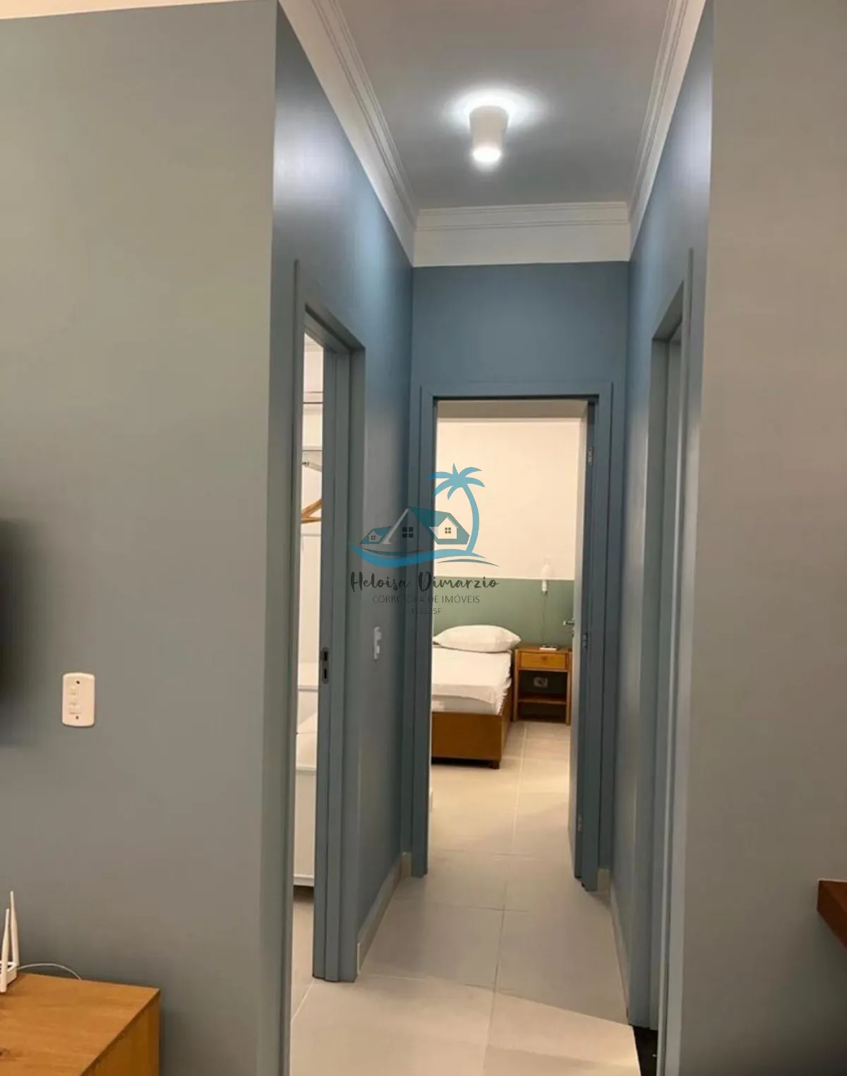 Imagem Apartamento mobiliado, com 2 dormitórios a venda em Ubatuba a 150 metros da Praia do Perequê Açu.