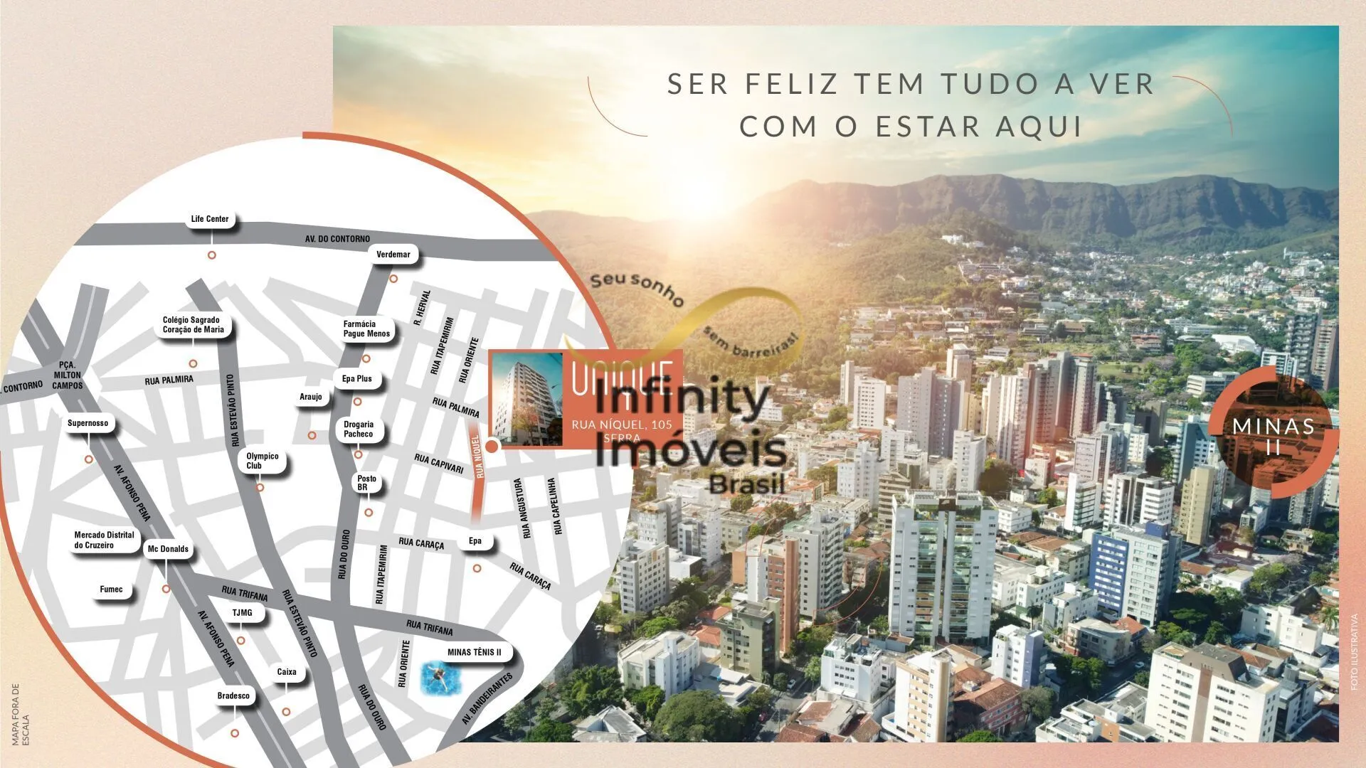 Imagem UNIQUE SERRA MCF CONSTRUTORA - Apartamento à venda no bairro Serra - Belo Horizonte/MG