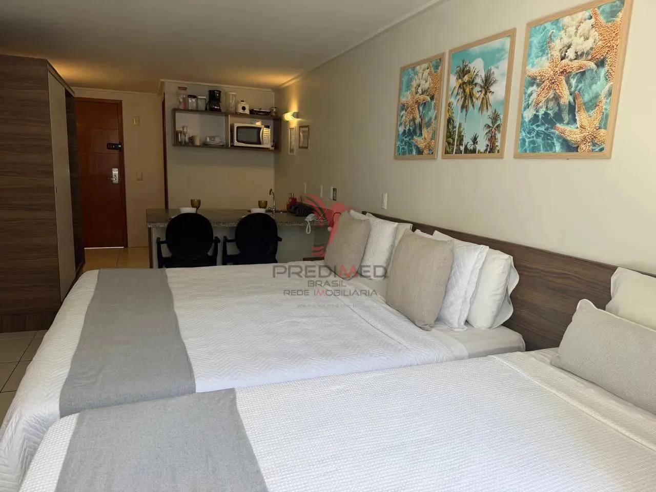 Imagem Flat na beira-mar do Cabo Branco, pronto para rentabilizar