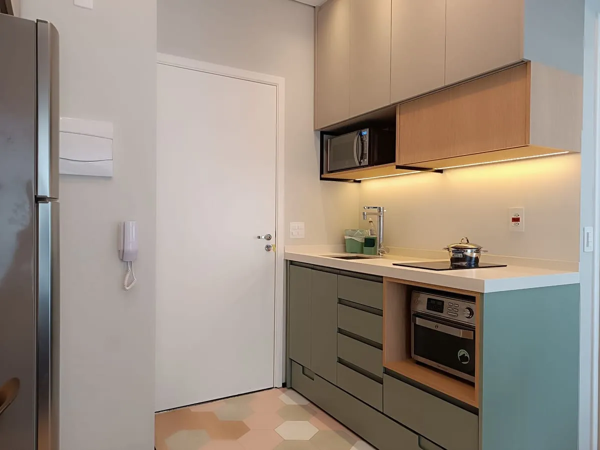 Imagem Apartamento com 1 Quarto para alugar, 23m² - Pinheiros