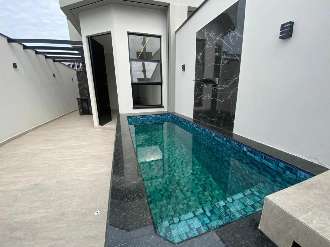 Imagem CASA NOVA COM PISCINA À VENDA NO ITAÓCA EM MONGAGUÁ FINANCIAMENTO BANCÁRIO