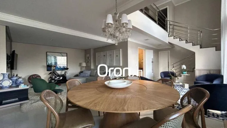Imagem Apartamento Duplex mobiliado com 3 dormitórios à venda, 180 m² por R$ 1.650.000 - Setor Bueno - Goiânia/GO