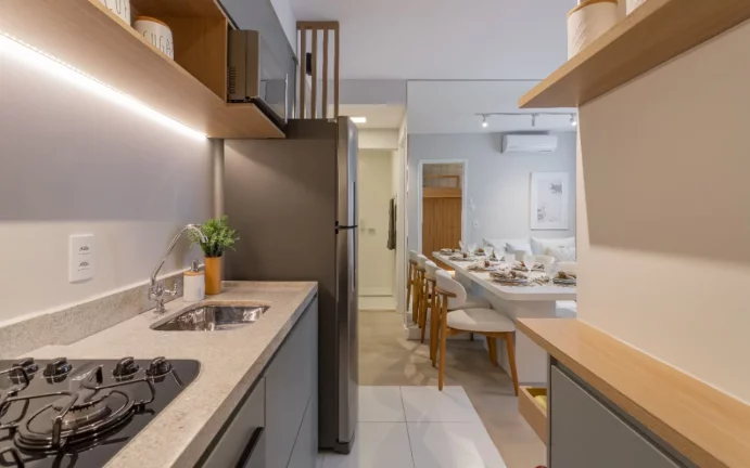 Imagem CIDADE JAGUARÉ VILLA LOBOS - CURY - Apartamentos de 2 dormitórios, próximo à UNIP e a USP!