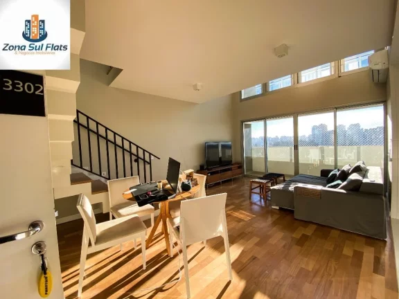 Imagem Apartamento Duplex à Venda em Santo Amaro Com 1 Suíte e 2 Vagas