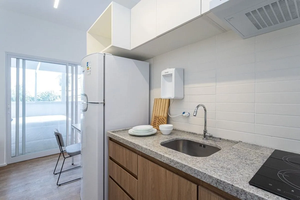 Imagem Apartamento com 1 Quarto para alugar, 23m² - Jardins