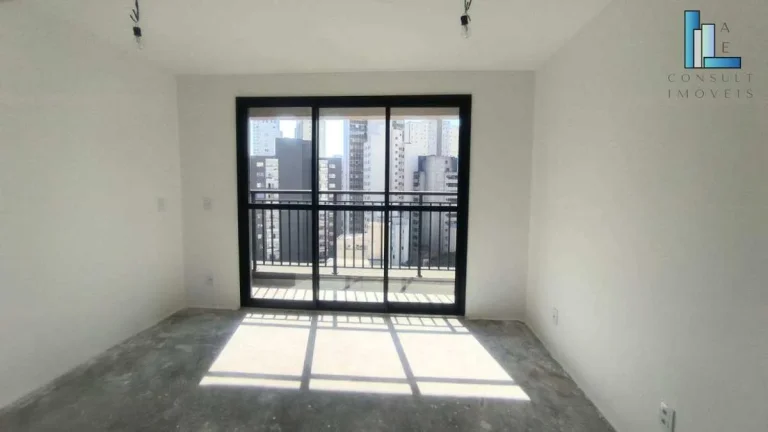 Apartamento à venda em São Paulo, Santa Cecília, studio novo perto da estação de metrô Santa Cecília com 24m2