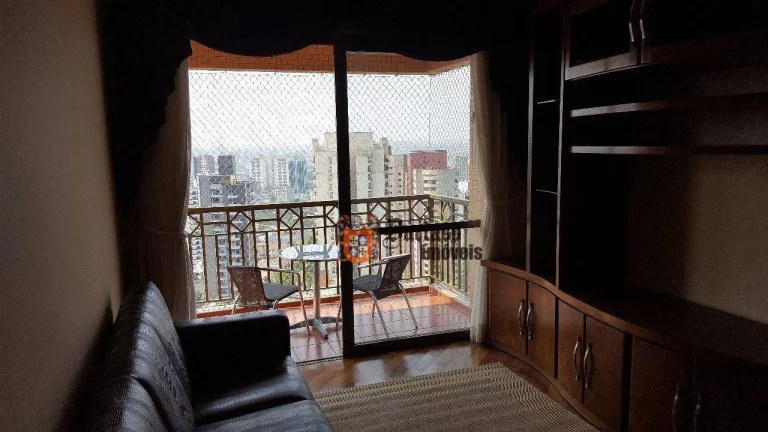 Imagem Apartamento com 3 dormitórios para alugar, 100 m² por R$ 6.060/mês - Vila Bastos - Santo André/SP