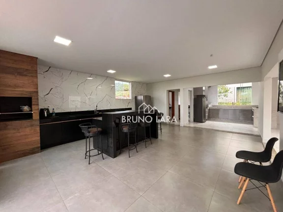 Imagem Casa com 3 dormitórios à venda, 255 m² por R$ 1.350.000,00 - Condomínio Serra Verde - Igarapé/MG