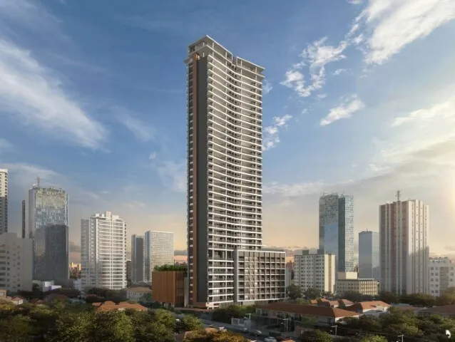 Imagem Arquitetura contemporânea nas alturas. De tirar o fôlego. São 36 andares e a melhor vista da cida...