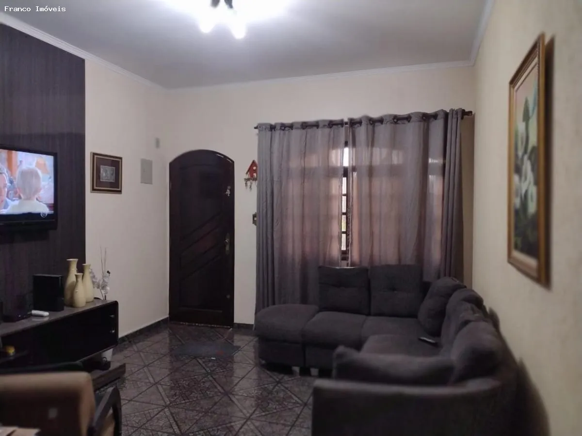 Imagem Sobrado para Venda em Santo André, Vila Tibiriçá, 3 dormitórios, 1 suíte, 3 banheiros, 6 vagas