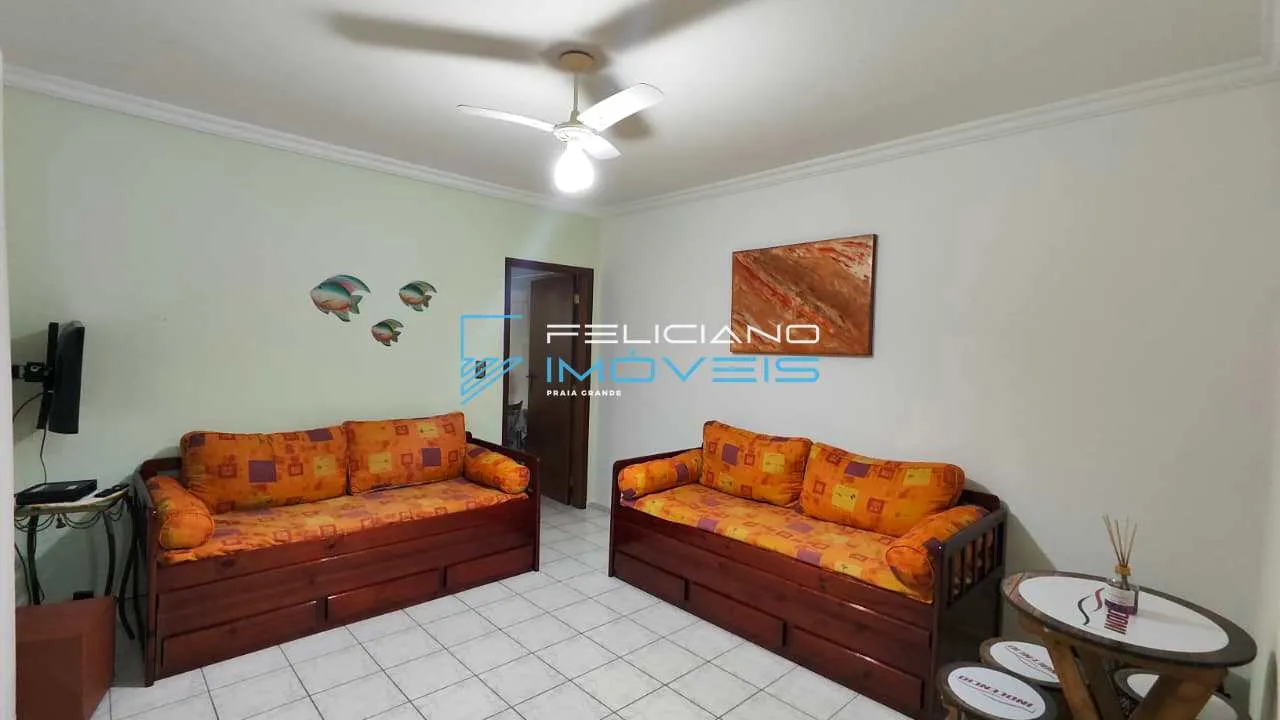 Imagem Apartamento com 1 quarto, Canto do Forte, Praia Grande - R$ 390 mil, Cod: 7357