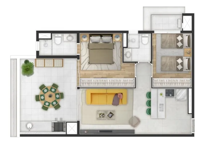Imagem Symmetry Zabo - Apartamento à venda no bairro Jardim Paulista - São Paulo/SP