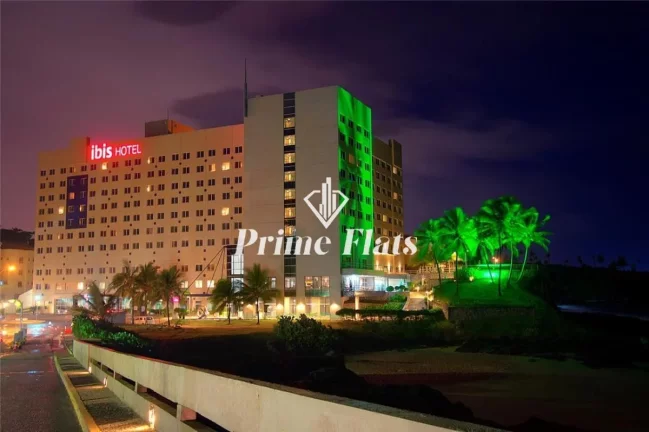 Imagem Flat disponível para venda no Ibis Salvador Rio Vermelho, com 18m², 1 dormitório e 1 vaga