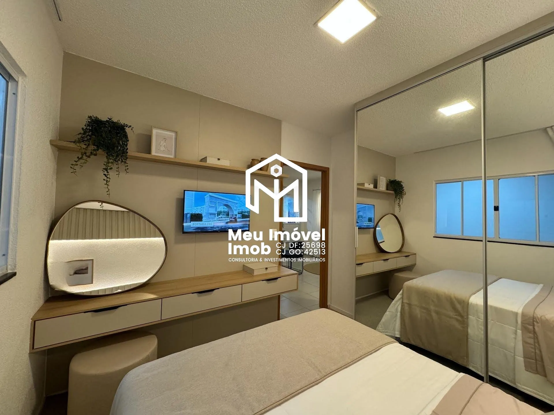 Imagem Gran Santorini APTO 2 Quartos 1 Vaga 56m² Cidade Ocidental