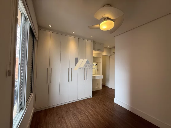 Imagem Apartamento de 2 quartos com 1 suíte e 2 vagas de garagem no Cambuí, Campinas-SP - 89m².