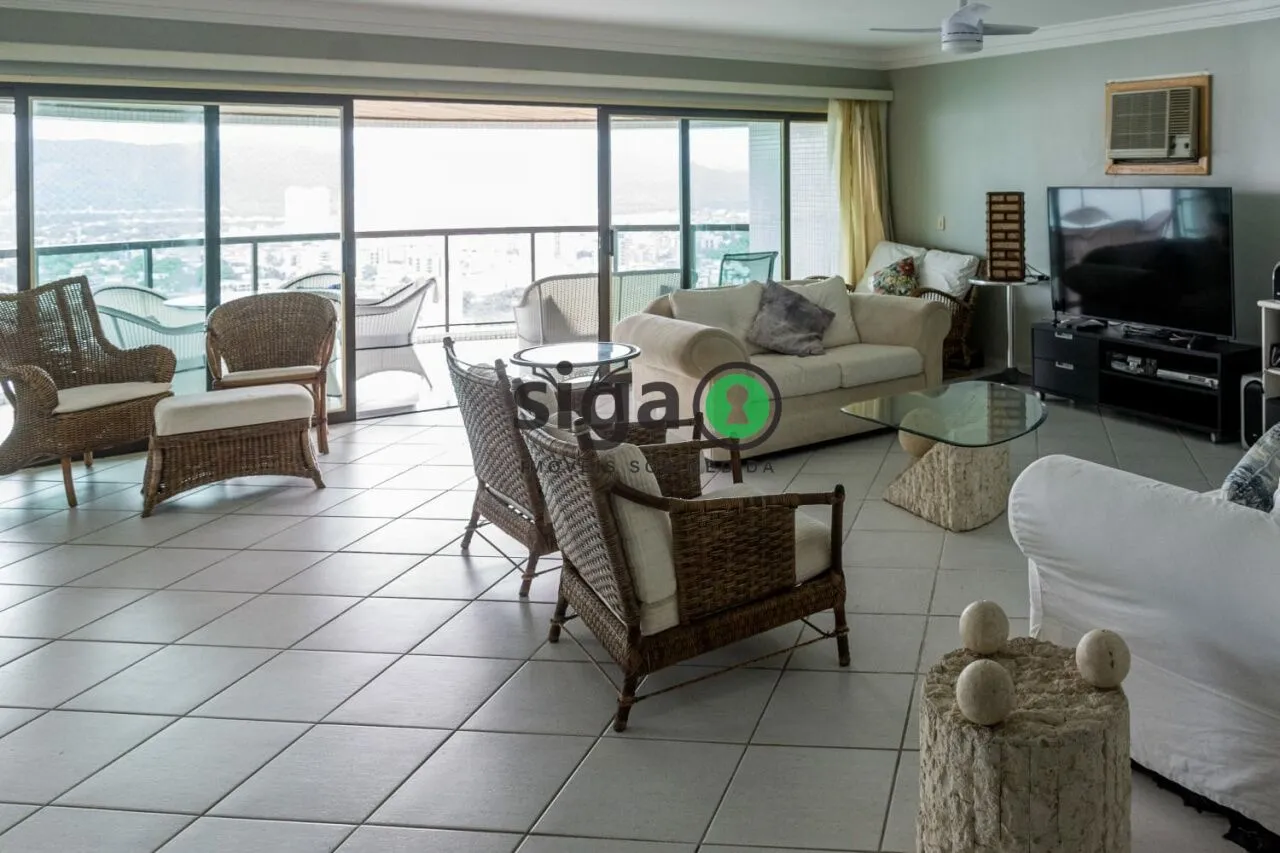 Imagem Apartamento 475m² com 4 quartos (suíte) - PRAIA DA ENSEADA TORTUGAS - GUARUJÁ/SP