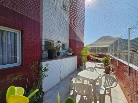 Imagem Apartamento Porteira Fechada - Mobiliado e Planejado no Canto do Forte, Praia Grande