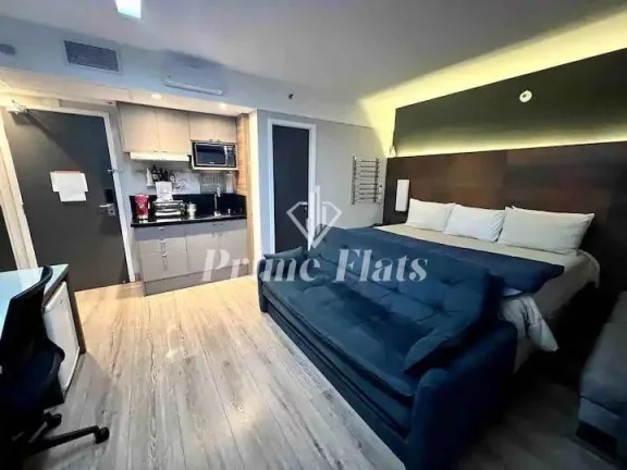 Imagem Flat disponível para locação no Meliá Ibirapuera, com 26m², 1 dormitório e 1 vaga