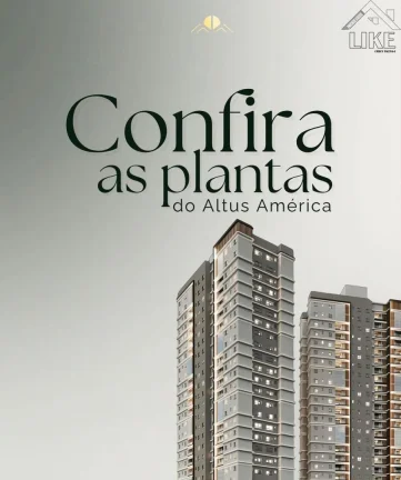 Imagem Lançamento Altus América - 2 e 3 Dormitórios