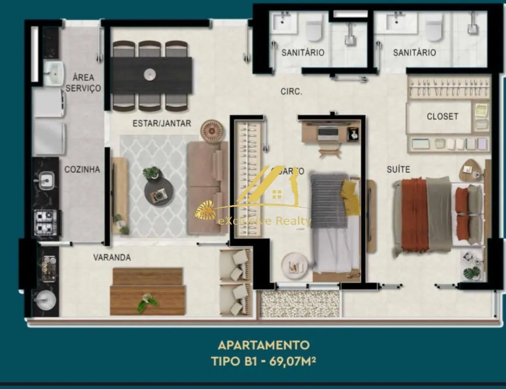 Imagem Apartamento RESIDENCIAL em Salvador - Bahia, Caminho das Árvores