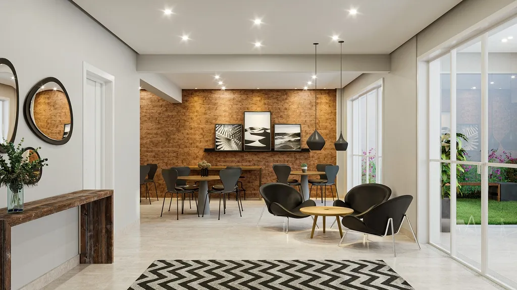 Imagem Studios e apartamentos alto padrão no ponto mais valorizado e desejado de São Paulo. Um projeto co...