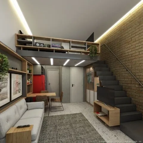 Imagem O empreendimento dispõe de 2 torres, com 242 apartamentos. A torre 1 possui 62 unidades, composta p...