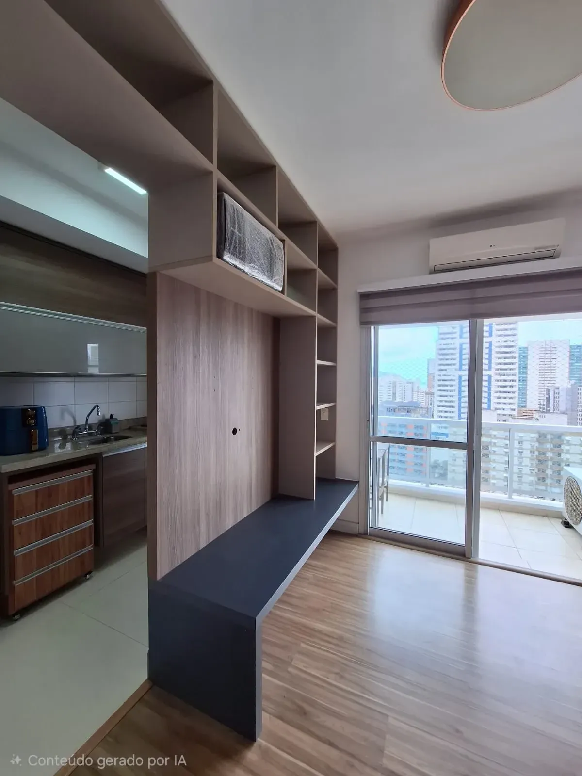 Imagem Apartamento com 1 Quarto para Alugar, 44 m² em Boqueirão - Santos