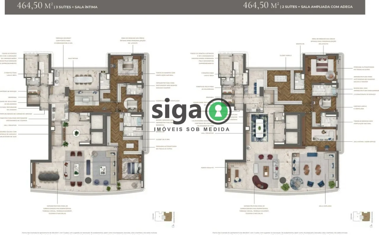 Imagem Apartamento para venda no Jardim Guedala 04 suítes, São Paulo - SP