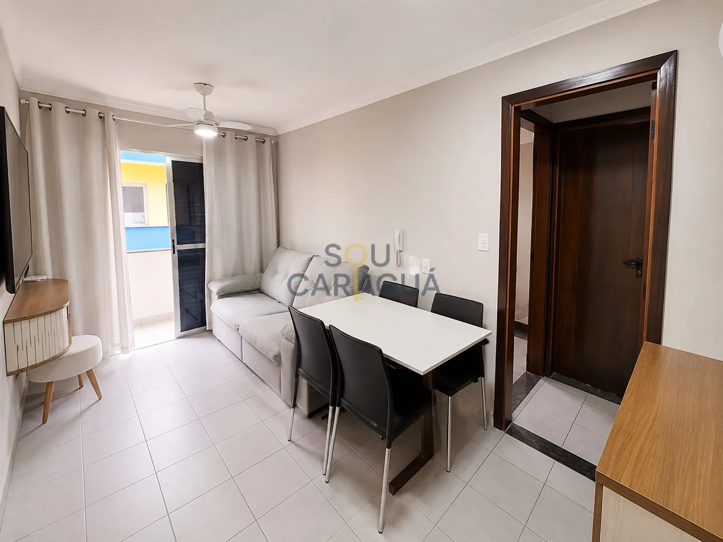 Imagem Apartamento com 2 quartos e piscina a venda na Martim de Sá em Caraguá
